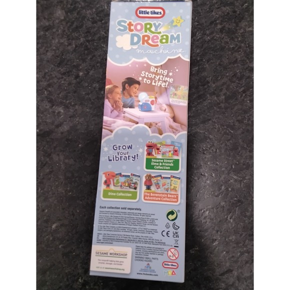 Little Tikes Sesame Street Story Dream Machine Big Bird Friends Collection - Picture 2 of 3